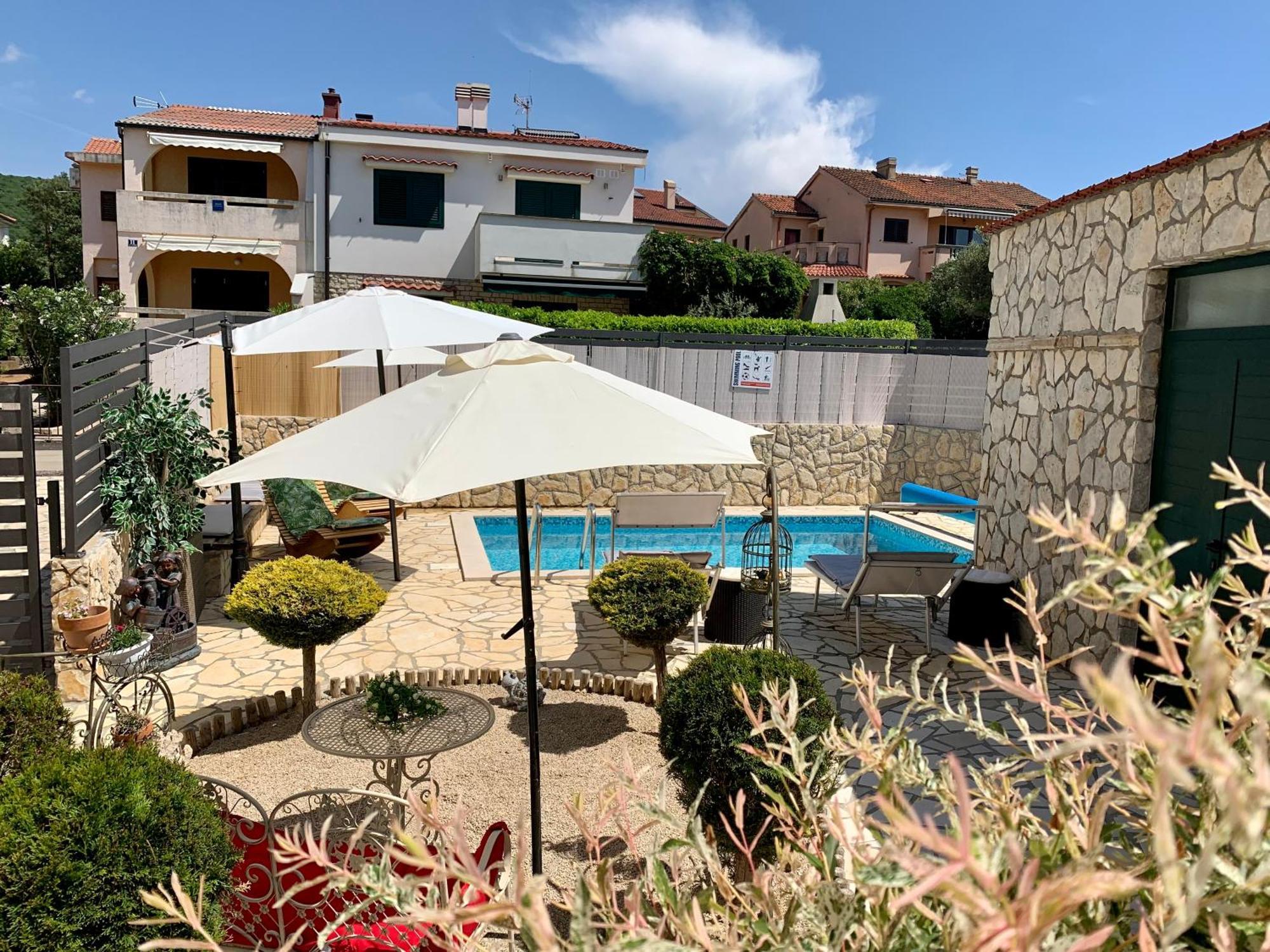 Villa Evamar, Island Krk Punat Exterior foto