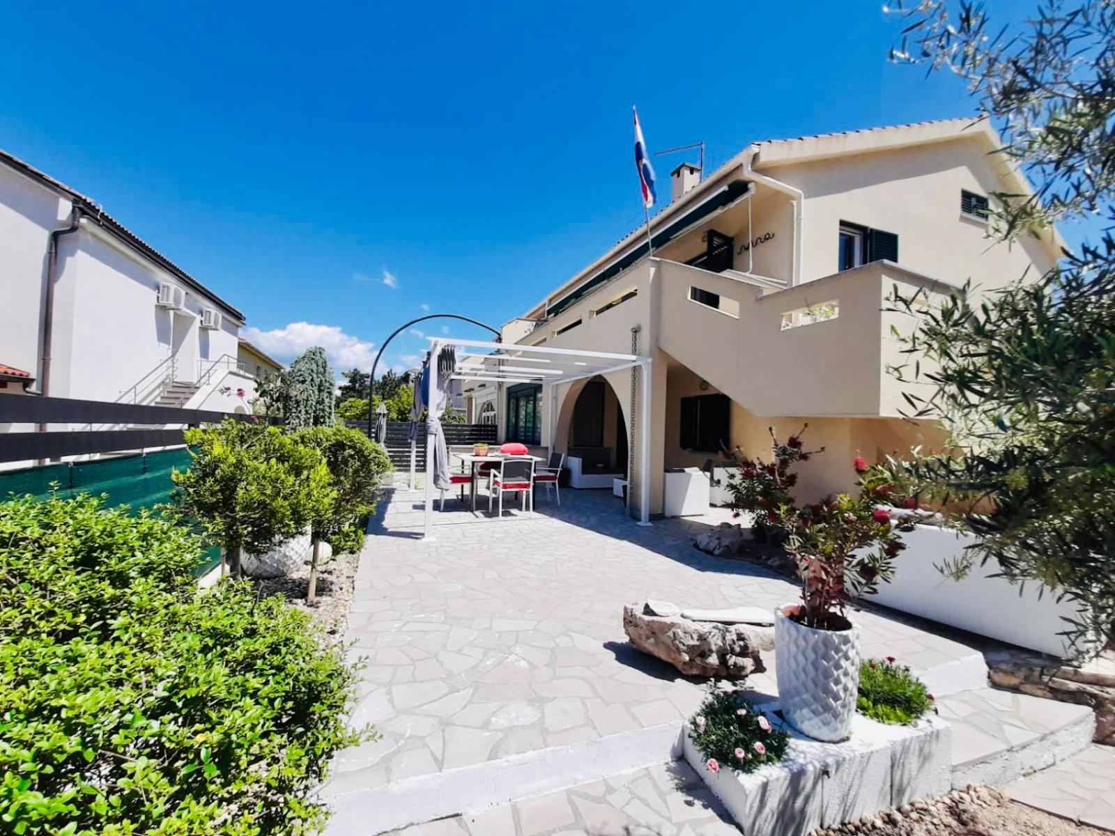 Villa Evamar, Island Krk Punat Exterior foto